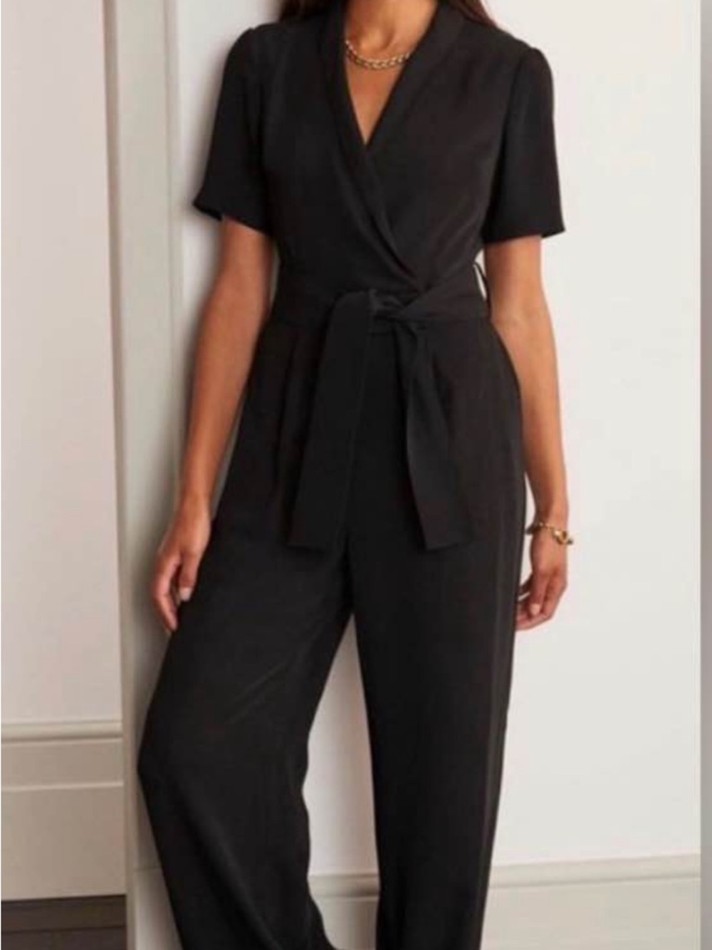 Boden Black Jumpsuit
